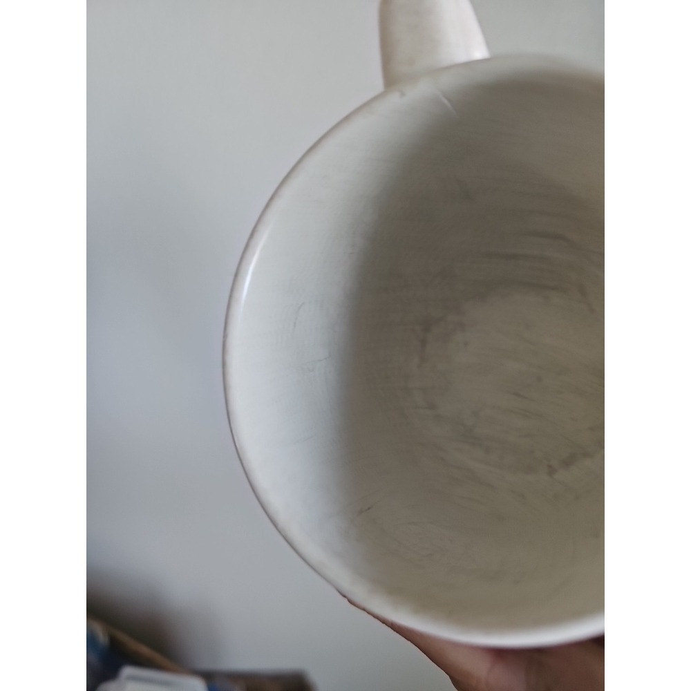 1970s Vintage Temperware By Lenox Summer Wind USA Coffee Cups Poppy Wildflower - Picture 10 of 10
